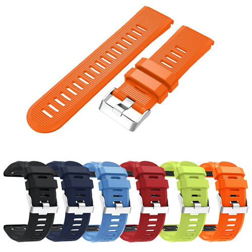 StrapsCo Replacement Strap Band for Garmin Fenix 5X in Orange