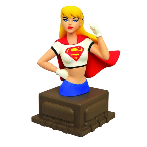 Superman Animated Series 6 Inch Bust Statue - Supergirl Bust