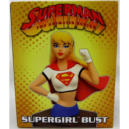 Superman Animated Series 6 Inch Bust Statue - Supergirl Bust