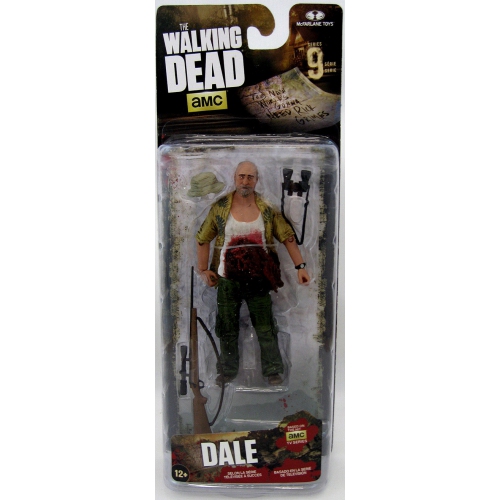 The Walking Dead 5 Inch Action Figure TV Series 9 - Dale Horvath Exclusive