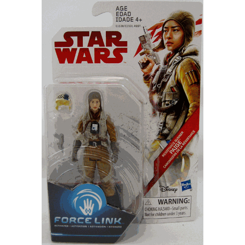 STAR WARS FORCE LINK RESISTANCE GUNNER PAIGE