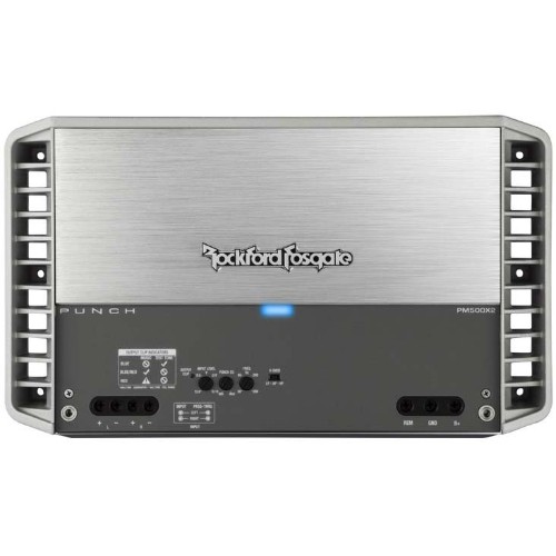 Rockford Fosgate PM500X2 Punch Marine 500 Watt 2-Channel Amplifier