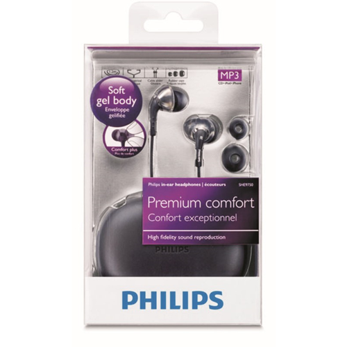 Philips In-Ear/Ear Bud Headphone - Black