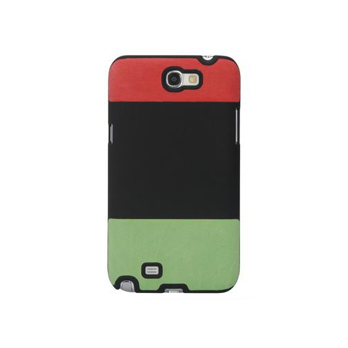 BASEUS parrot case galaxy note 2 red green blackfree stylus