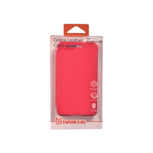BASEUS grace leather case- ultrathin blackberry z10 rose