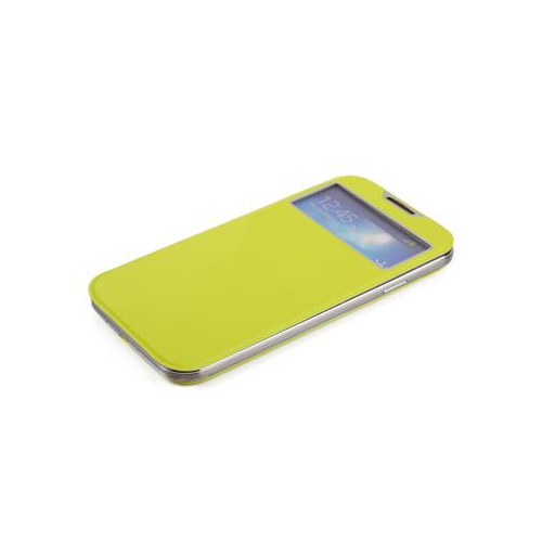 Housse de dossier ultramince de BASEUS pour g-s4 i9500 vert de samsung