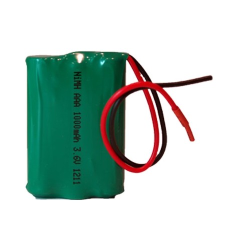 3.6 Volt NiMH Battery Pack with Leads