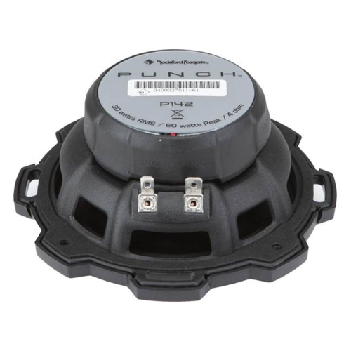 Haut-parleur 4.0 po à gamme complète 2 voies Fosgate P142 Punch de Rockford