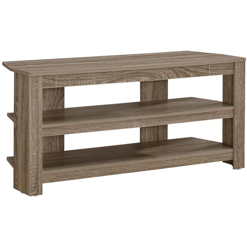 Tv Stand 42 Inch Console Living Room Bedroom Laminate Brown