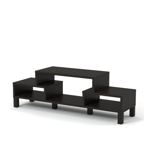 Furniture of America Merino Modern Wood 60-Inch TV Stand in Brown