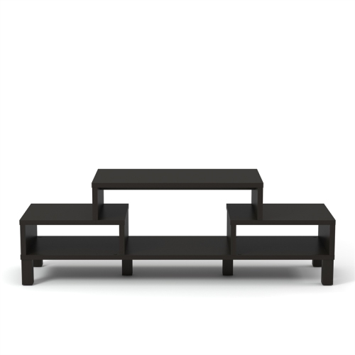 Furniture of America Merino Modern Wood 60-Inch TV Stand in Brown