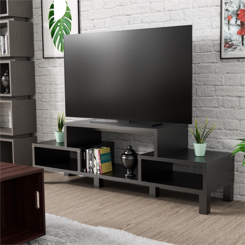 Furniture of America Merino Modern Wood 60-Inch TV Stand in Brown