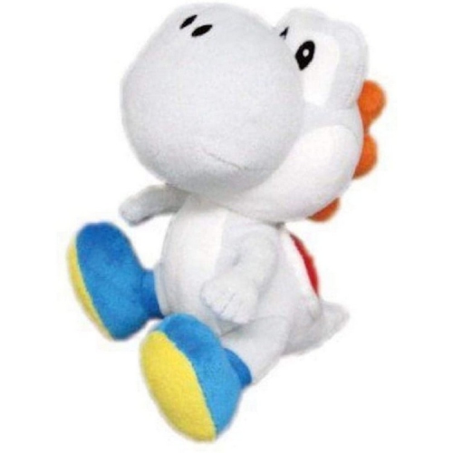 LITTLE BUDDY  Nintendo Super Mario Yoshi Plush Toy 6" In White