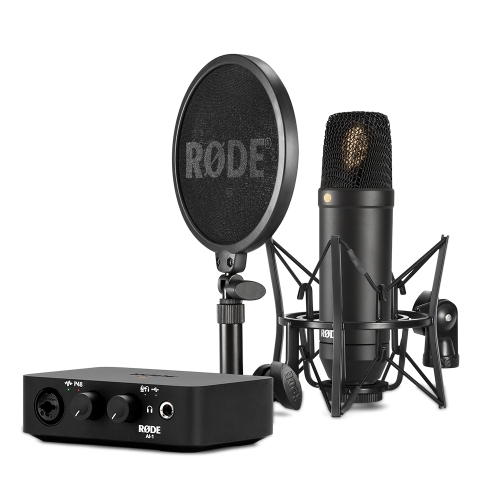 RODE Complete Studio Kit with NT-1 Condenser Mic and AI-1 Audio Interface