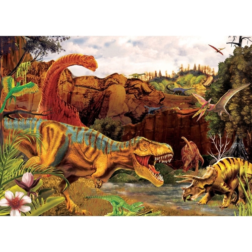 Cobble Hill Dino Story 35 Piece Jigsaw Puzzle