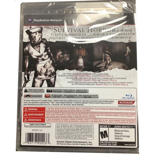 PS3 – SILENT HILL COLLECTION HD