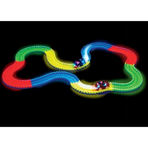 Ontel Magic Tracks The Amazing Racetrack That Can Bend, Flex And Glow - As Seen On Tv