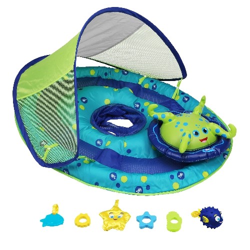 Swimways Baby Spring Float Activity Center With Canopy