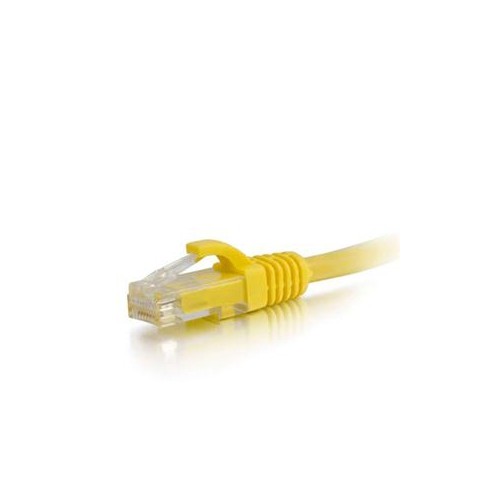 C2G / CABLES TO GO 27191 CAT6 SNAGLESS UNSHIELDED NETWORK PATCH CABLE, YELLOW (3 FEET/0.91 METERS)