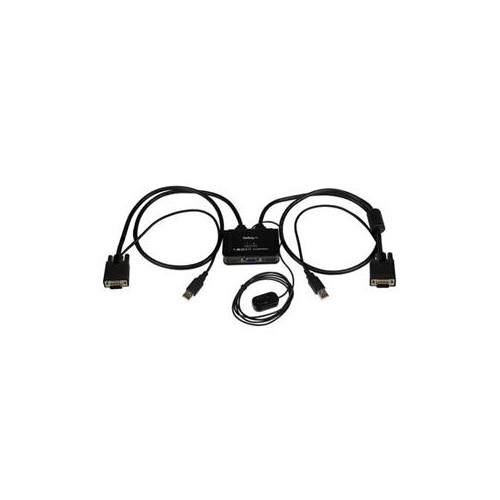 STARTECH  Control Two VGA USB-Equipped PCs With A Single Monitor Keyboard And Mouse Peripheral Set 2 Port USB VGA Cable K