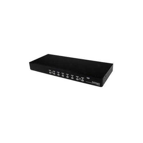 STARTECH 8PORT USB KVM SWITCH 1U RACKMOUNT KVM SWITCH WITH OSD SV831DUSBU