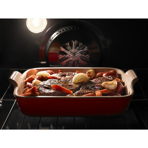 Maytag 30" 6.0 Cu. Ft. Double Oven 5-Burner Freestanding Gas Range - Stainless Steel