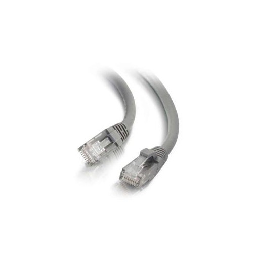 C2G – CÂBLE ETHERNET DE RACCORDEMENT RÉSEAU SANS CROCHET CAT6 NON BLINDÉ DE 10 PI, GRIS, 27133