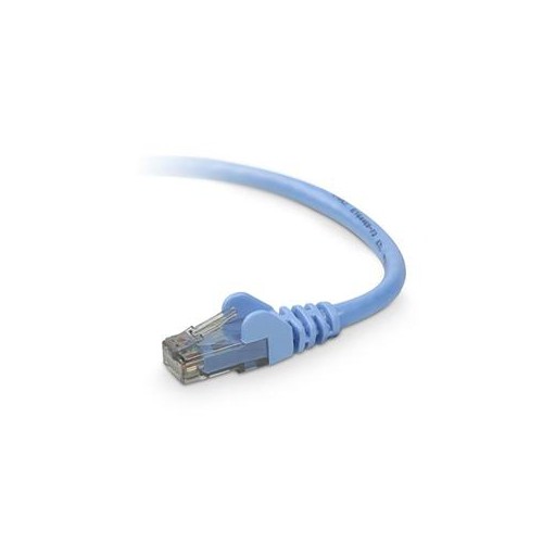 BELKIN 1FT CAT6 BLUE SNAGLESS RJ45M/RJ45M PATCH CABLE A3L980-01-BLU-S