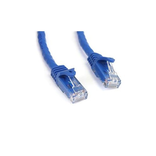 StarTech 7 ft Blue Cat6 / Cat 6 Snagless Patch Cable 7ft