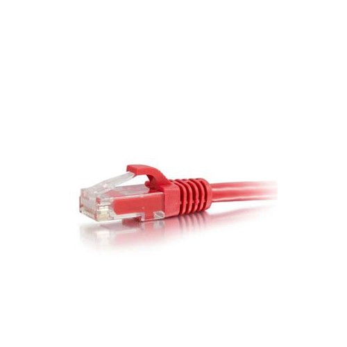 C2G 31345 5FT CAT6 550 MHZ SNAGLESS PATCH CABLE RED