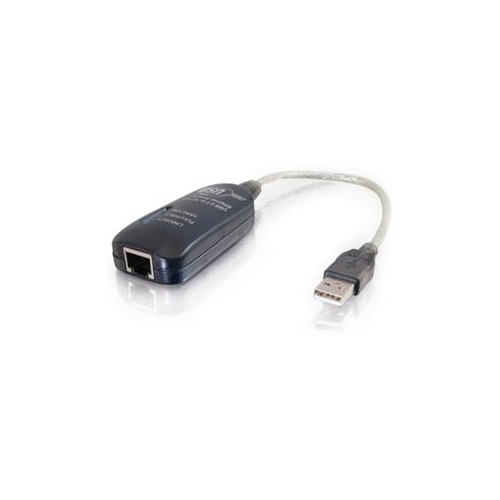 CABLES TO GO  C2G Jetlan USB 2.0 Fast Ethernet Adapter Network Adapter Hi-Speed USB En Fast En 10Base-T 100Base-Tx 39998 Best and easiest way to add connectivity to an additional network that is isolated from your company