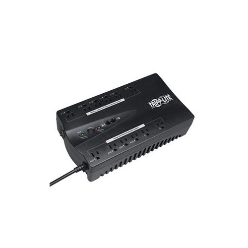 TRIPP LITE ECO750UPS ENERGY SAVING GREEN 750 VA 450 WATTS 12 OUTLETS STANDBY UPS FOR PCS