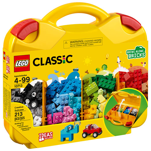 LEGO Classic: Creative Suitcase - 213 Pieces