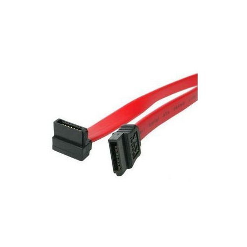 STARTECH MAKE A RIGHT-ANGLED CONNECTION TO YOUR SATA DRIVE FOR INSTALLATION IN TIGHT SPACES-18IN SATA CABLE-18IN SERIAL