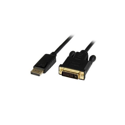 STARTECH ELIMINATE EXCESS CABLE CLUTTER WITH A SHORT 3FT DISPLAYPORT TO DVI ACTIVE ADAPTER-DISPLAYPORT TO DVI-DISPLAYPOR