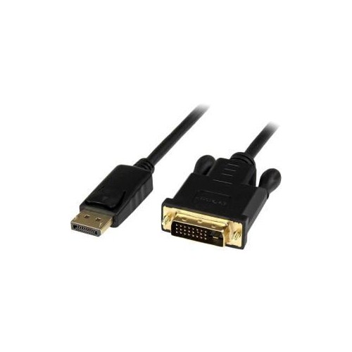 STARTECH CONNECT A DISPLAYPORT-EQUIPPED PC TO A DVI DISPLAY WITH AN ACTIVE 6FT CABLE-DISPLAYPORT TO DVI-DISPLAYPORT TO D