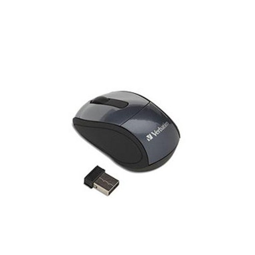 VERBATIM 97470 GRAPHITE 3 BUTTONS 1 X WHEEL USB RF WIRELESS OPTICAL MOUSE