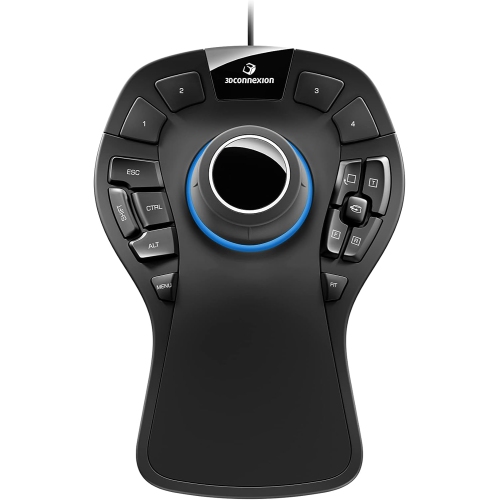 3Dconnexion SpaceMouse Pro - Wired Mouse with 15 Buttons