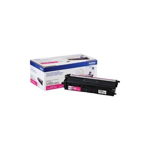 BROTHER TN431M ORIGINAL TONER CARTRIDGE MAGENTA LASER STANDARD YIELD 1800 PAGES