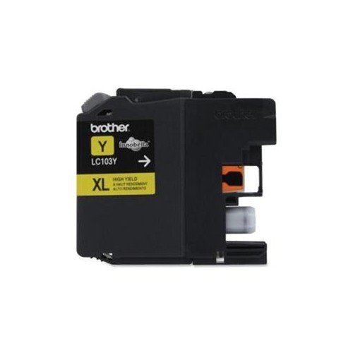 BROTHER HIGH YIELD YELLOW INK CARTRIDGE FOR MFCJ4610DW(LC103YS)