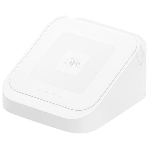 Square Dock for Contactless and Chip Reader - White