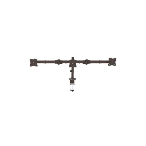 STARTECH  Save Desk Space By Mounting Three Displays W/ Articulating Arms to Create A Surround Setup Triple-Monitor Arm W