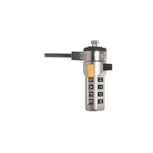 KENSINGTON WORDLOCK COMBINATION PORTABLE CABLE LOCK FOR LAPTOPS AND OTHER DEVICES BLACK 8589664684