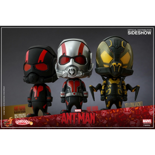 Ant-Man Collectible 3.75 Inch Action Figure Cosbaby Series - Ant-Man - Yellowjacket 3-Pack