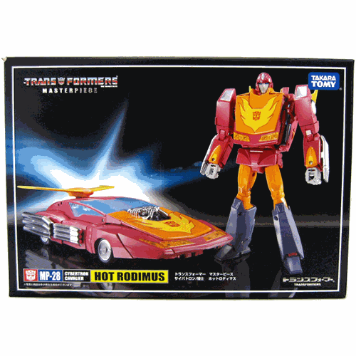 TRANSFORMERS  Takara 6 Inch Action Figure Masterpiece Series - Hot Rod Version 2.0 Mp-28