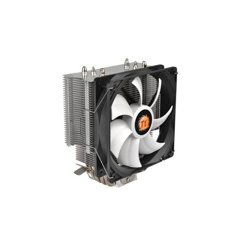 THERMALTAKE CONTAC SILENT 12 IS A BUDGET CPU COOLER WITH EXCELLENT COOLING PERFORMANCE FEATURING A 120MM PWM CONTROLLED