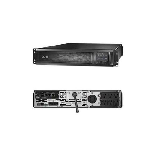 APC POWER SUPPLY SMX2000RMLV2UNC SMART-UPS X 2000VA RACK TOWER LCD 100-127V WITH NETWORK CARD BROWN BOX