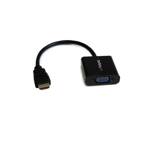 STARTECH CONNECT AN HDMI EQUIPPED LAPTOP ULTRABOOK OR DESKTOP COMPUTER TO YOUR VGA DISPLAY OR PROJECTOR HDMI TO VGA ADAP