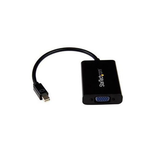 STARTECH  Connect Your Mac Or PC to A VGA Display And A Discrete 3.5MM Audio Output Mini Displayport to VGA Mdp to VGA Mi
