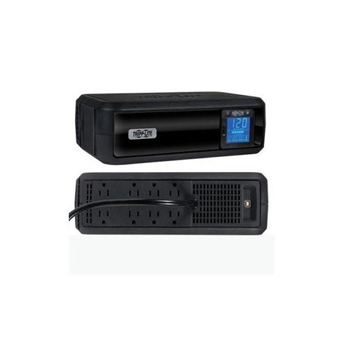 TRIPP LITE UPS 900VA 475W BATTERY BACK UP TOWER LCD AVR 120V USB 900VA/475W 3 MINUTE FULL LOAD 4 X NEMA 5-15R BATTERY/SU